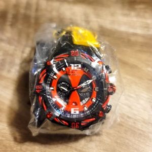 Invicta Marvel 52mm Deadpool Ltd Ed Quartz Chrono Strap Watch